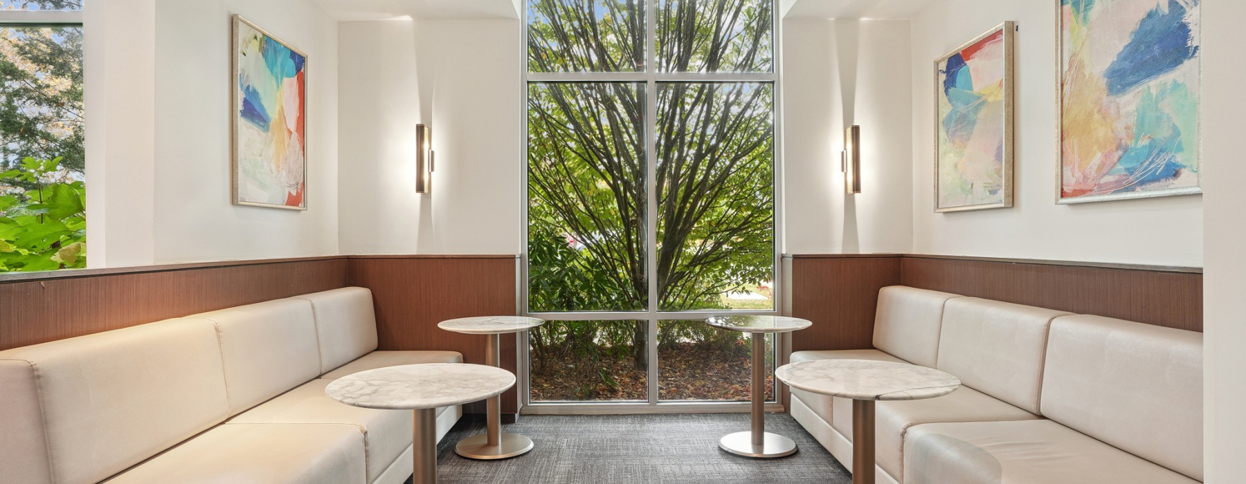 Coworking lounge